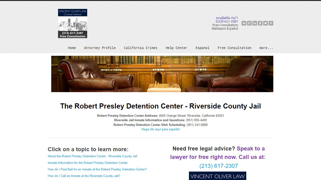 Robert Presley Detention Center – Riverside County Jail ...